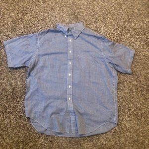 Vintage Jos. A. Bank Checkered Button Down XL